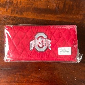 Ohio State quilted wallet
